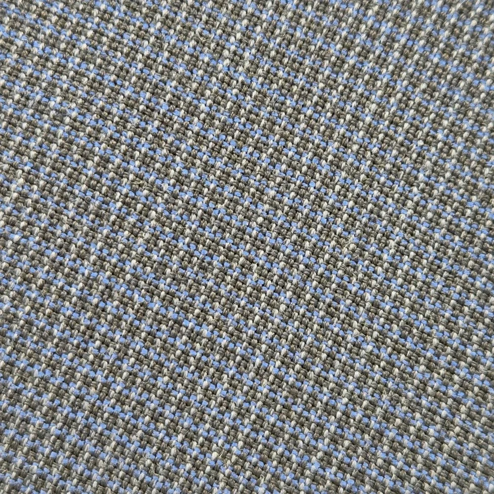 Jos. A. Bank Traveler Blazer Royal Blue Micro‎ Check Plaid Wool Sport Coat 52R